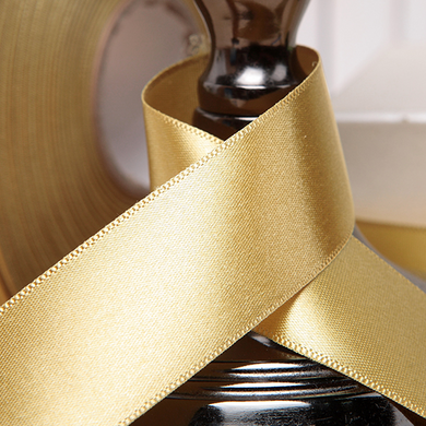Satin Ribbon - Yellow Gold (53)