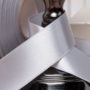 Satin Ribbon - Silver (56)
