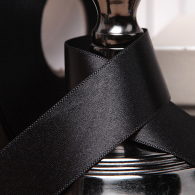 Satin Ribbon - Black (60)