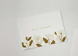 Message Card - Happy Birthday