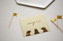 Load image into Gallery viewer, Message Card - Grizzly Bear