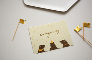 Message Card - Grizzly Bear
