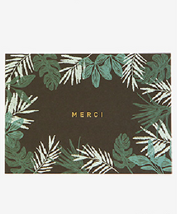 Message Card - Merci