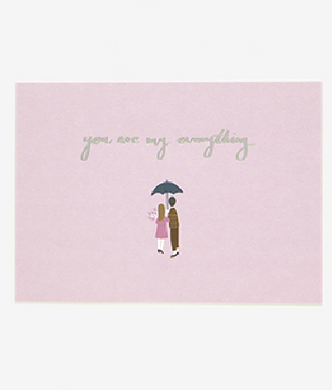 Message Card - Rainy Day