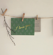 Load image into Gallery viewer, Message Card - I Love You