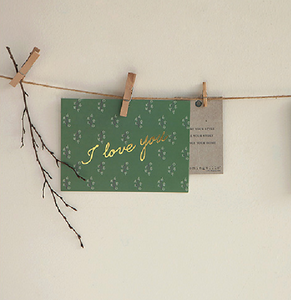Message Card - I Love You