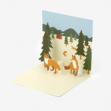 Load image into Gallery viewer, Daily Pop Up Card - 14 Fox
