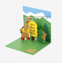 Load image into Gallery viewer, Daily Pop Up Card - 16 Bear