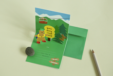 Load image into Gallery viewer, Daily Pop Up Card - 16 Bear