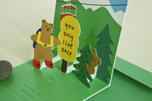 Load image into Gallery viewer, Daily Pop Up Card - 16 Bear