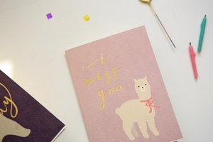 Notecard - I Miss You