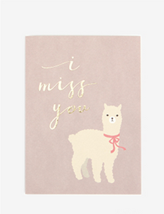 Notecard - I Miss You