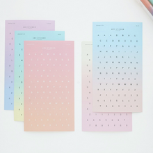 Load image into Gallery viewer, Alphabet ABC Stickers (2 sheets)