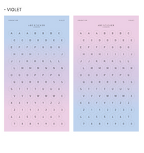 Load image into Gallery viewer, Alphabet ABC Stickers (2 sheets)
