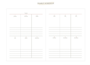 Agenda DIARY - Large - Version 13 (Undated)
