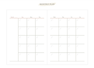 Agenda DIARY - Large - Version 13 (Undated)