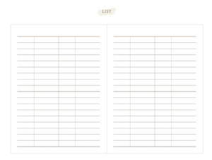 Agenda DIARY - Large - Version 13 (Undated)