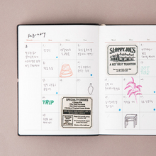 Load image into Gallery viewer, Agenda DIARY - Small - Version 13 (undated)