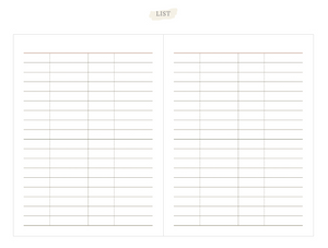 Agenda DIARY - Small - Version 13 (undated)