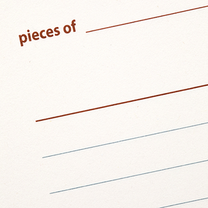 Life & Pieces - Small - Line
