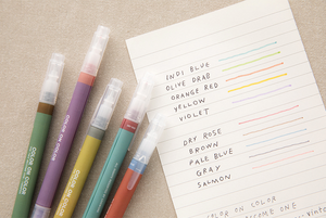 Color on Color - Twin Plus Pen Set (10 colours) ver. 2 "Vintage"