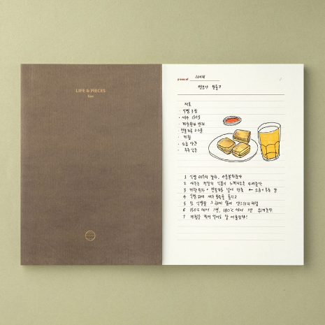 Life & Pieces Note - Large - Line