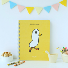 Load image into Gallery viewer, Jam Jam Spiral Drawing Notebook