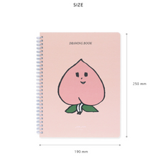 Load image into Gallery viewer, Jam Jam Spiral Drawing Notebook