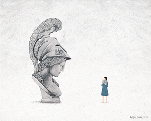 Athena - Postcard