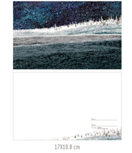 Load image into Gallery viewer, Midnight Winter Forest Postcard