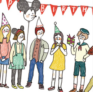 Happy Birthday Postcard
