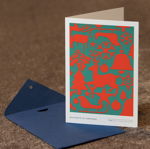 Silhouette of Christmas - Greeting Card