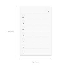 Load image into Gallery viewer, Weekly Memo Sticker Pack