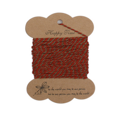 String Series 3 - Red & Khaki