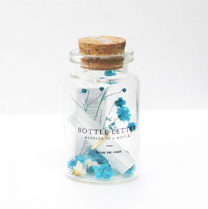 Floral Bottle Letter