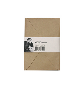 MONO envelope set - Kraft (Medium)
