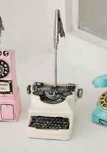 Load image into Gallery viewer, Miniature Figurine Clips - Phones and Typewriter