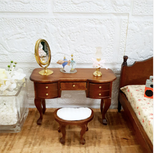Load image into Gallery viewer, Miniature Classic Wood Vanity Set