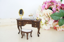 Load image into Gallery viewer, Miniature Classic Wood Vanity Set