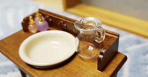 Miniature Vintage Wash Basin Vanity