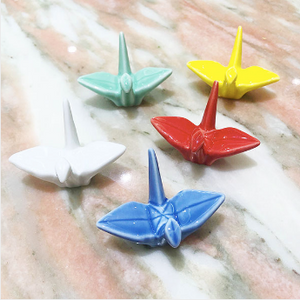 Miniature Crane Chopstick Rests