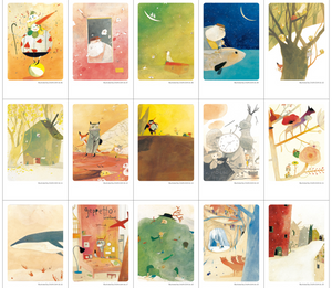 Classic Mini Postcards & Stickers - Pinocchio