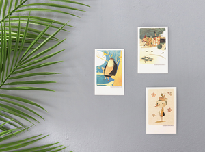Classic Mini Postcards & Stickers - Pinocchio