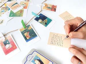 Classic Mini Postcards & Stickers - Pinocchio