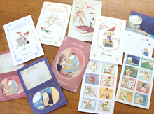 Load image into Gallery viewer, Classic Mini Postcards &amp; Stickers - Pinocchio