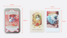 Load image into Gallery viewer, Classic Mini Postcard &amp; Sticker - Alice in Wonderland
