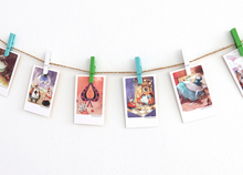 Load image into Gallery viewer, Classic Mini Postcard &amp; Sticker - Alice in Wonderland