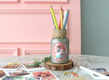 Load image into Gallery viewer, Classic Mini Postcard &amp; Sticker - Alice in Wonderland