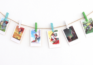 Classic Mini Postcard & Sticker - Anne's Story