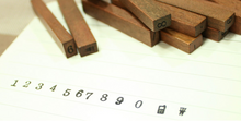 Load image into Gallery viewer, Antique Stamps - Numbers &amp; Symbols